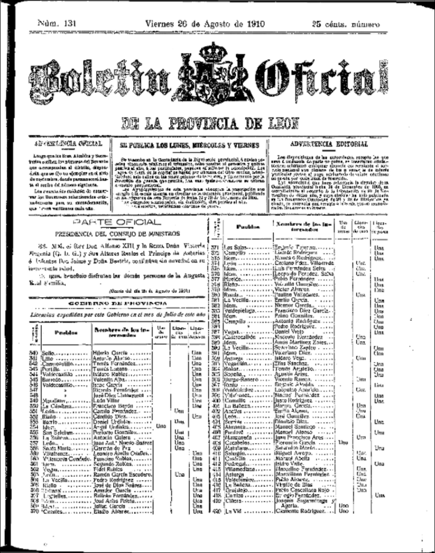 Schwarz-weiß-Foto einer Zeitungsseite mit einer Liste von Artikeln, Text und einem Logo, wahrscheinlich eine Redaktion.